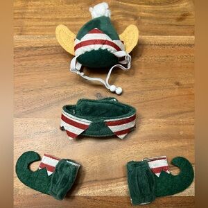 Cat Christmas Elf Costume